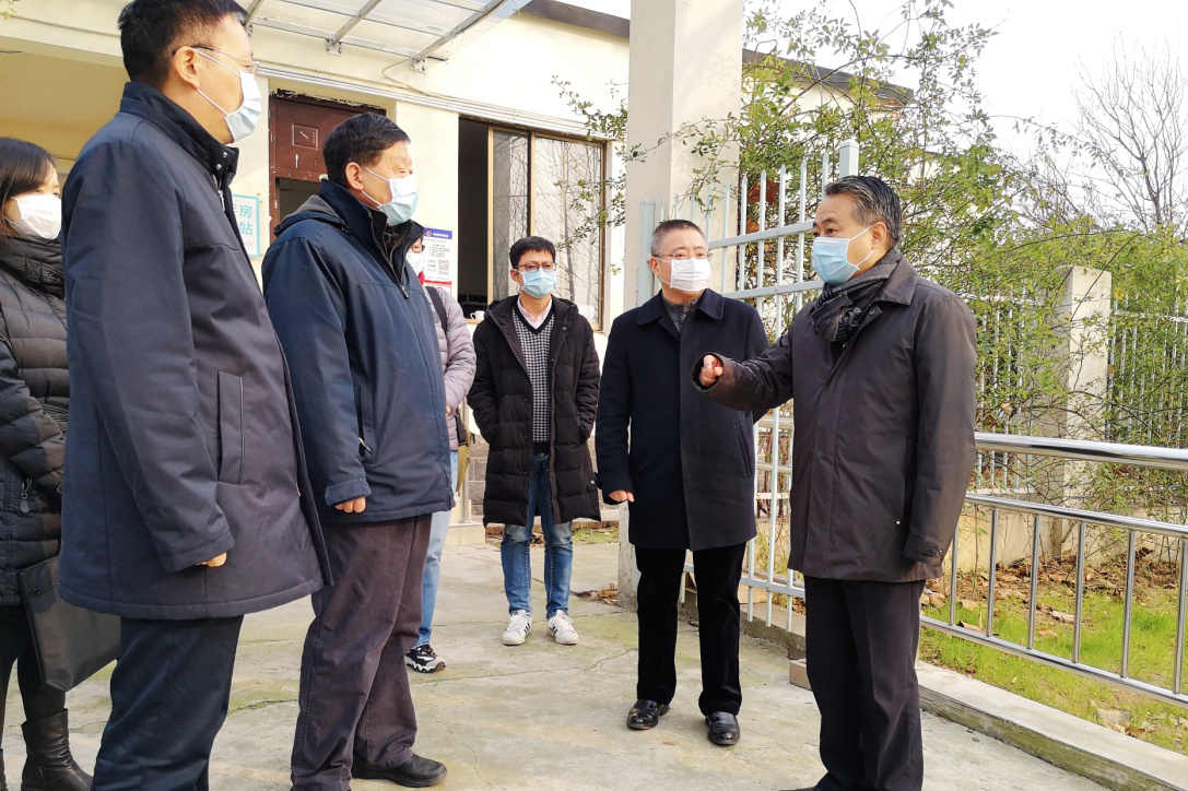 市委常委,市委宣传部部长陈勇到我校检查肺炎疫情防控